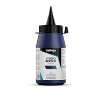 Vallejo - Colores acrílicos studio 500ml, color azul ftalocianina