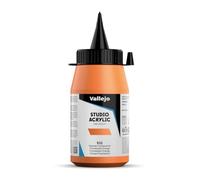 Vallejo - Colores acrílicos studio 500ml, color naranja