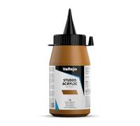 Vallejo - Colores acrílicos studio 500ml, color siena natural