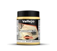 Createx Vallejo Pintura acrílica a base de agua Diorama FX Arena del Desierto 200 ml Marrón claro