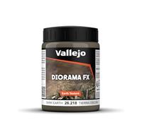 Createx Vallejo Pintura acrílica Diorama FX Earth Texture – Acabado realista 200 ml