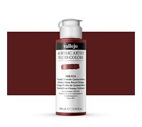 Vallejo : Fluid Artist Acrylic Paint : 100ml : Quinacridone Burnt Orange