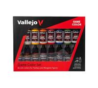 Createx Vallejo – Set de pinturas acrílicas Game Color: Introducción – 16 colores hobby