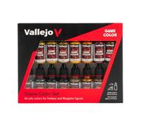 Vallejo Game Color Set - Leather and Metal