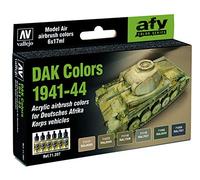 Vallejo Juego de aire modelo AV -DAK Colors 1941-1944