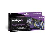 Vallejo Juego de colores AV Game - Dragones morados (x8)