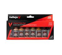 Createx Vallejo – Juego de colores AV Game, tono de piel (x8)