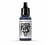 Vallejo Model Air Pintura Acrílica Artic Blue Acabado Mate, 18 ml. para Aerógrafo para Modelismo y Figuras