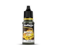 Createx Vallejo Pintura acrílica Model Air RLM82 Hellgrün - Para aerógrafo, Mate, 18 ml