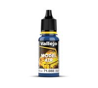 Vallejo Model Air Pintura Acrílica Azul Frances Acabado Mate, 18 ml. para Aerógrafo para Modelismo y Figuras
