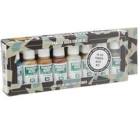 Vallejo Model Color Panzer Aces nº 2 de acrílico Pintura Set - Surtido de Colores (paquete de 8)