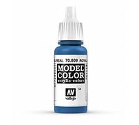 VALLEJO Model Color Pintura Acrílica, Azul (Royal Blue), 17 ml