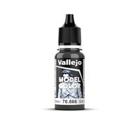 Createx Vallejo Pintura acrílica Model Color Gris (Green Grey) acabado mate 18 ml autonivelante BSL
