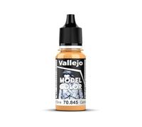 Createx Vallejo Pintura acrílica Model Color Marrón (Leather Brown) Mate autonivelante BSL 18 ml