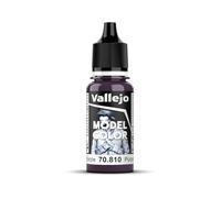 Vallejo Model Color Pintura Acrílica Morado (Royal Purple) Acabado Mate, 18 ml. Autonivelante y Sistema BSL para Modelismo y Figuras