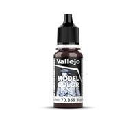Vallejo Pintura acrílica Model Color - Rojo (Black Red) mate 18 ml autonivelante BSL