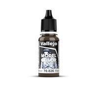 Createx Vallejo Pintura acrílica Model Color Verde (German Camouflage Med Brown) Acabado mate 18 ml