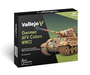 Vallejo Model Color Set 70255 German AFV Colors WWII (16x18ml)