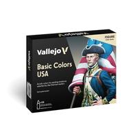 Createx Vallejo Set pintura acrílica Model Color 16 colores mate 18ml con cuentagotas para modelismo