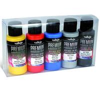 Vallejo PREMIUM Color - Metallics Color Set (5x60ml)