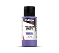 Createx Vallejo Pintura acrílica Premium Color Violeta metálico para aerógrafo Botella 60 ml