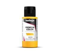 Vallejo - Premium Pintura Acrílica, Amarillo Dorado Fluoresecente (62032)