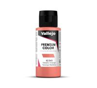 Vallejo - Premium Pintura Acrílica, Naranja Metálico (62043)