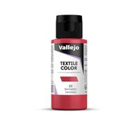 Vallejo Textile Color Semiopaco 23 Bermellon 60ml