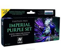 Vallejo VAL74104 - Colores para modelos y miniaturas, morado, 17 ml (paquete de 8)