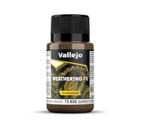 Createx Vallejo – Pintura acrílica WEATHERING EFFECTS, acabado realista para modelismo, 40 ml