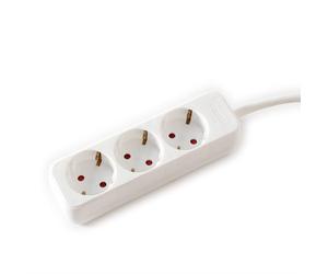 Value 19.99.1072 base múltiple 1,5 m 3 salidas ac interior blanco