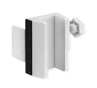 VALUE Abrazadera de Base de Mesa para regleta de enchufes, Blanca