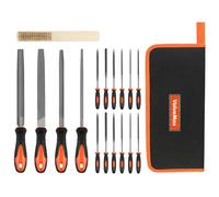 ValueMax Juego Limas Manuales 17PCS, Limas Metálicas GCr15/T12