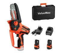 ValueMax Mini Motosierra Inalámbrica 12V, 11cm