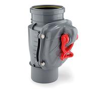 Válvula Antirretorno cierre Válvula antirretorno Vent DN50 de DN200 para kg, HT, rata Stop, Gris