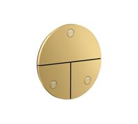 Axor ShowerSelect ID - Válvula empotrada para 3 dispositivos, acabado pulido en oro 36779990