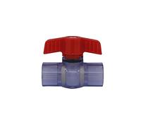 Valvula bola pvc grifo tubo 20 25 32 40 50 63mm llave de paso pvc tuberia valvula esfera agua valvula encolar agricola (Diámetro Interno 32mm)
