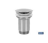 Válvula click-clack larga tapón grande ø66 mm