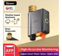 Válvula de Agua Inteligente Zigbee SONOFF SWV-ZFE Hydro Series Hydro ONE con Medidor de Flujo, SWV, Modos de Comunicación Dual, Información de Datos de Agua