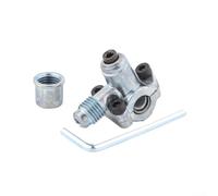Válvula de aguja de aleación de zinc BVP-31 reemplazo, válvula de perforación HVAC para pieza de reparación de mini refrigerador, accesorio de sistema de refrigeración de válvula de refrigerador