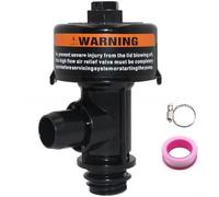 Válvula de alivio de aire de alto flujo, compatible con Pentair para limpiar para filtros Fns, válvula de escape para filtración de cartucho de spa de piscina, paquete de 3 4 (98209800)