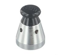 Válvula de alivio de presión para cocinas, tapa de seguridad de acero inoxidable, liberación de aire de 80 kPa, ajuste para Hawkins pequeña pieza de olla plateada