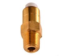 Válvula de alivio térmico, construcción de latón, 200 bar máximo para limpiador Homelite, prevención de sobrecalentamiento, repuesto fácil de instalar (rosca macho NPT de 3/8 pulgadas)