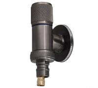 Válvula de ángulo de acero inoxidable para lavadora, parada de agua con diseño de montaje en pared, rosca G1/2 G3/4 para fregadero, inodoro, ducha, calentador (negro G3/4)