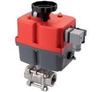 Válvula de Bola de Acero Inoxidable 2 Vías Fail-Safe Rp 1/2'' 24-240V AC/DC