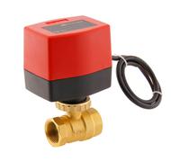 Válvula de bola electrica BW2 3/4'' 2 vías 12V DC rele