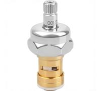 Válvula de cartucho de grifo de acero inoxidable para núcleo compatible con Krowne para unidades de preenjuague de la serie premium, pieza de repuesto de control de flujo, fácil instalación (A)