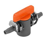 Válvula de cierre GARDENA Micro-Drip-System 4.6 mm (3/16 "): válvula reguladora para el cierre de tuberías de cadenas individuales (Artículo No. 1348, 1350) (8357-20)