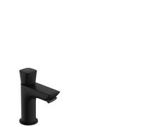 Válvula de columna hansgrohe Logis, para agua fría, ComfortZone80, sin juego de desagüe, proyección 84mm, 71120670, Color: negro mate