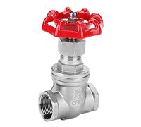 Válvula de compuerta, DN20 de acero inoxidable válvula de compuerta BSPP G3/4 válvula giratoria de sluice para agua, aceite y gas